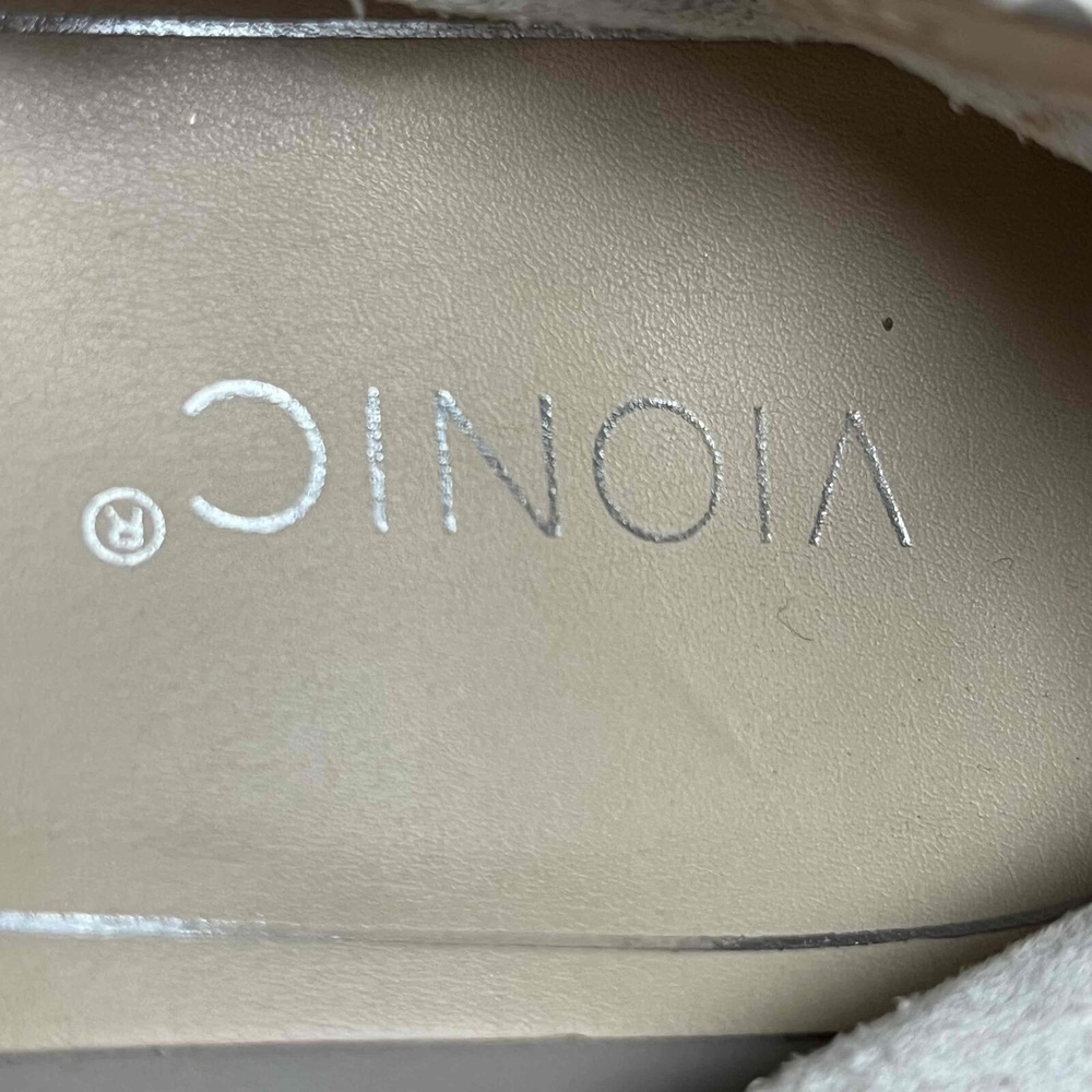 Vionic Alexa Lizard Gray Snake Print Round Toe Ballet Flats Shoes Size US 9.5 - Picture 7 of 16